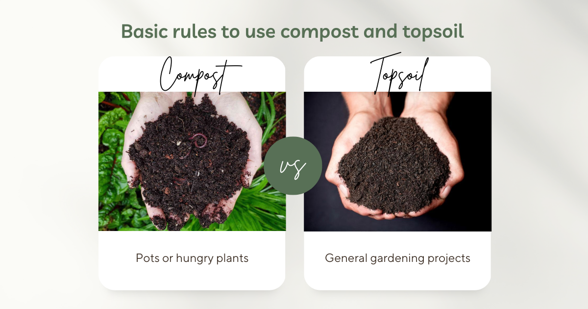 compost and topsoil basic rules