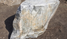 Jagged Cranbrook boulder